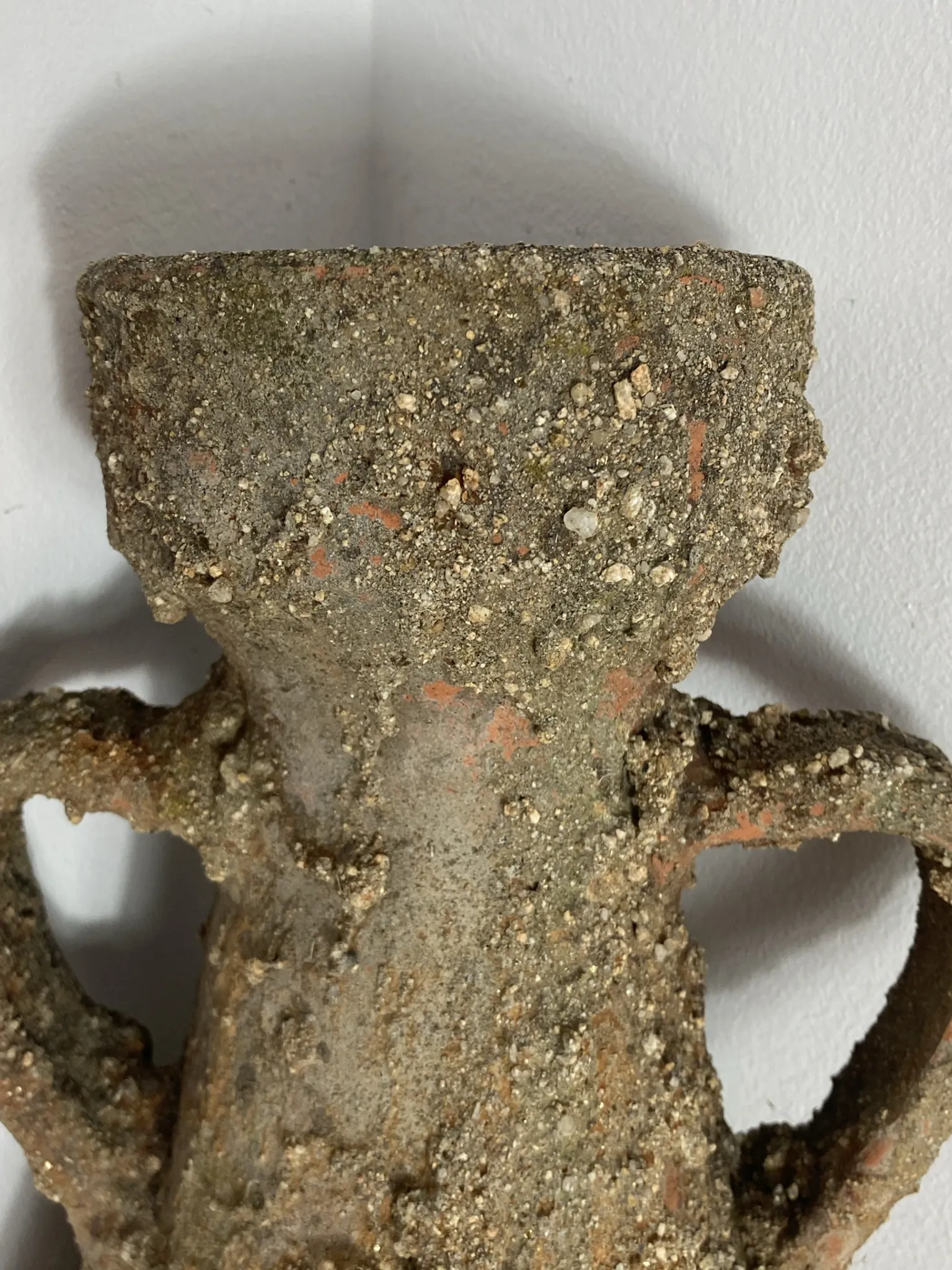Terracotta amphora