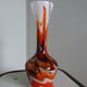 Vetreria Barbieri vase from Empoli in Italy in opaline glass from Florence