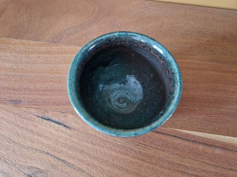 Gisèle Buthod-Garcon (Born in 1954) - Green glazed ceramic bowl