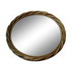 Miroir vintage en rotin