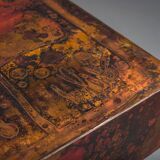 Vintage copper coffee table from Bernhard Rohne, 1970s