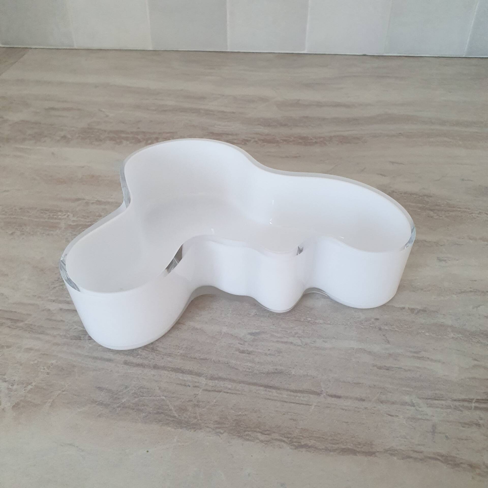 Aalto Alvar - Iittala / Opal glass bowl / Finnish design