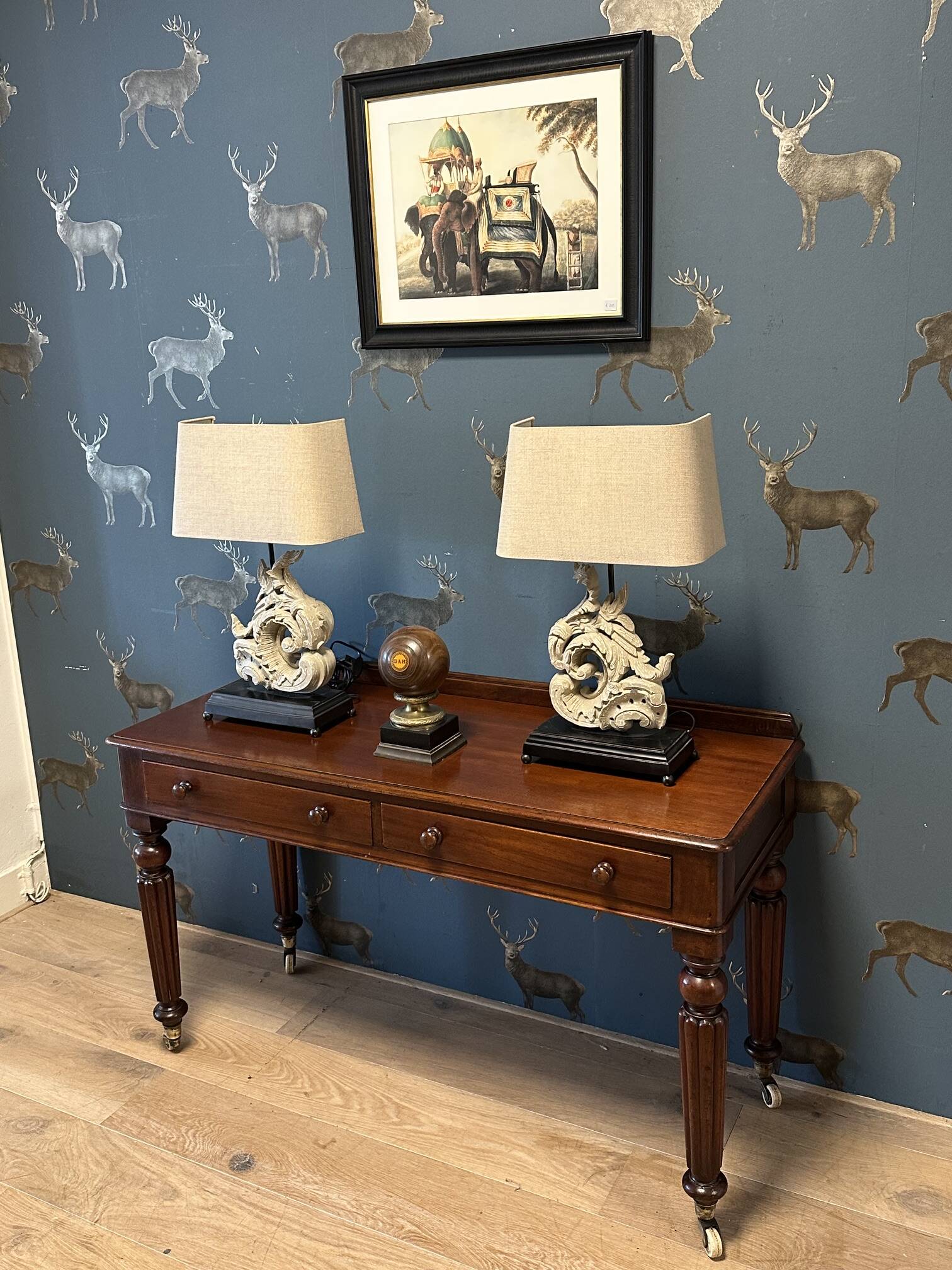 Table console antique
