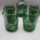 Carafe and 6 vintage Empoli glasses - 1960s