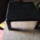 Gae Aulenti plastic black table