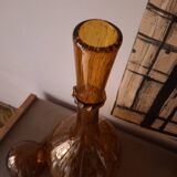 Biot blown glass bottle (50 cm)
