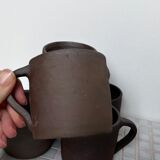6 tasses en grès