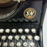 Ideal typewriter black Seidel & Naumann made in Germany