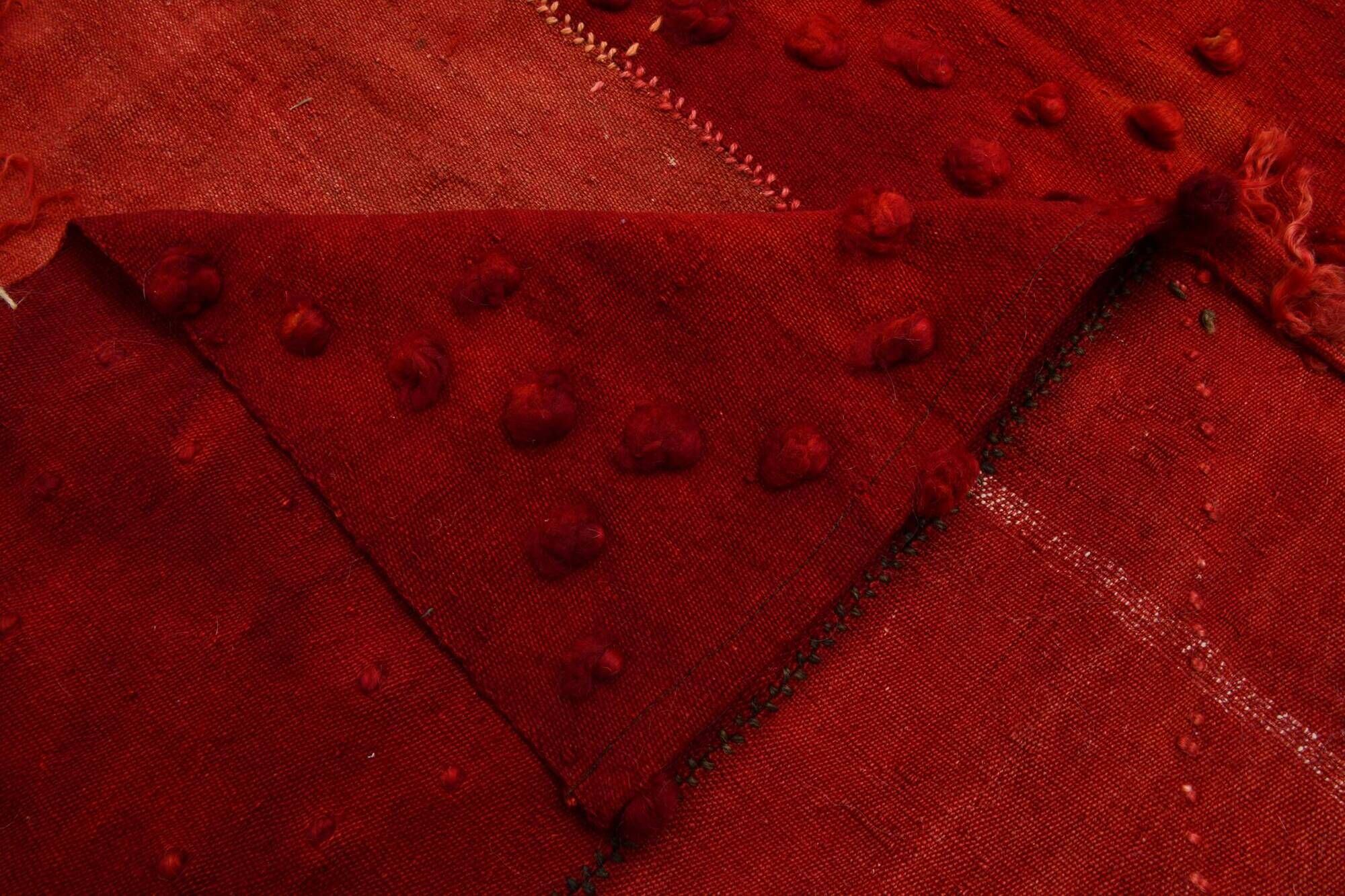Turkish Vintage Anatolian Kilim Carpet, Shades Of Wine Red Boho Decor