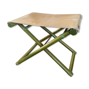 Tabouret pliable vintage - regency
