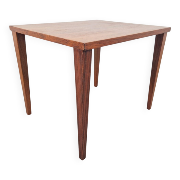 Table d'appoint en teck de HM Møbel, Danemark, années 1960.