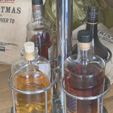 Vintage art deco bottle holder