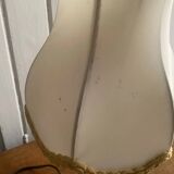 Antique table lamp in Limoges porcelain and gilded bronze