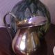 Coffee set in silver metal composed of 3 pitchers, Millan Freres, Paris