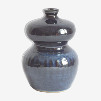 Vase en céramique en forme de gourde par Steve Hague pour la poterie Thoresby Hall, forêt de Sherwood, Angleterre, années 196