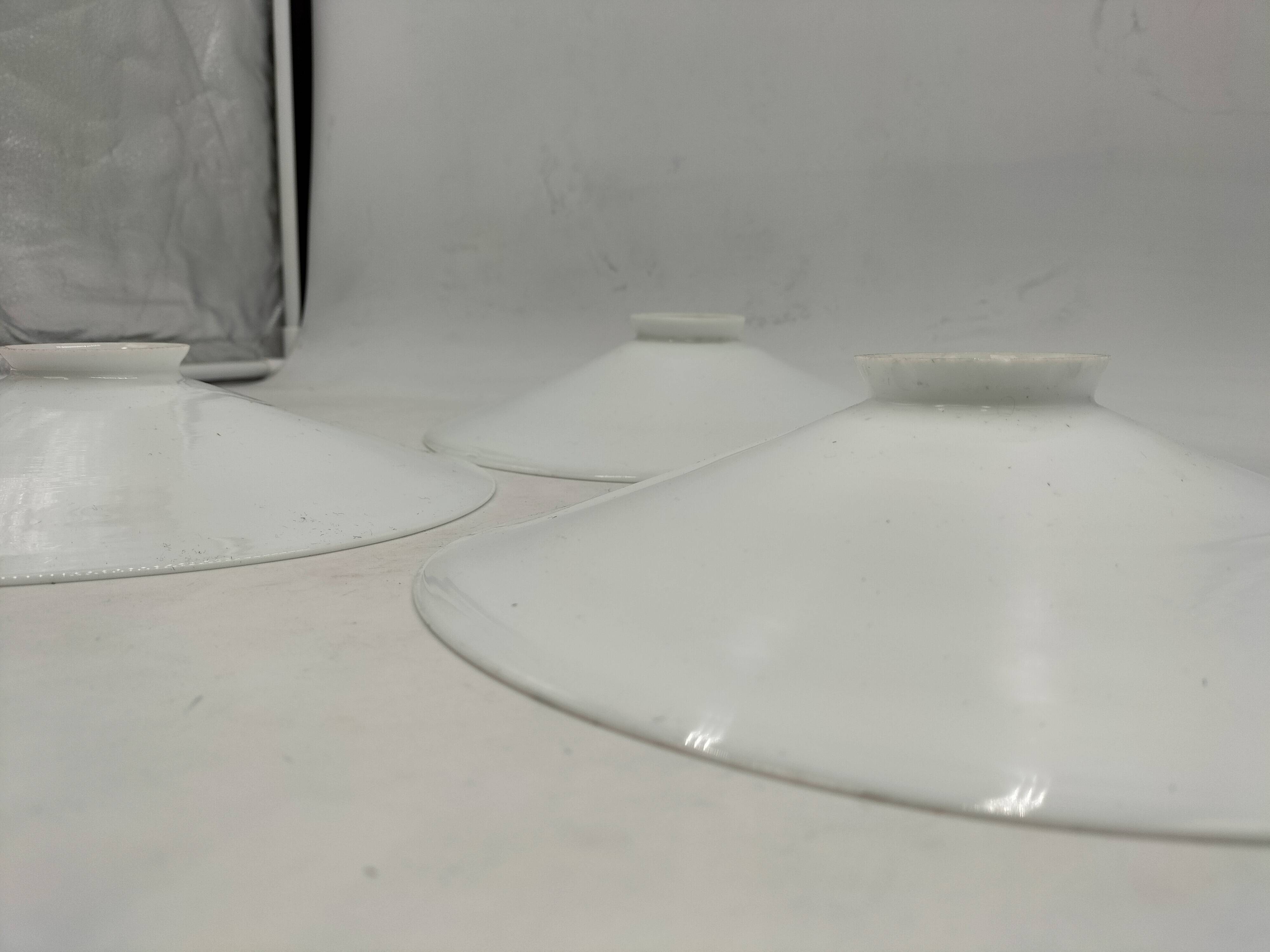 Opaline pendant lights