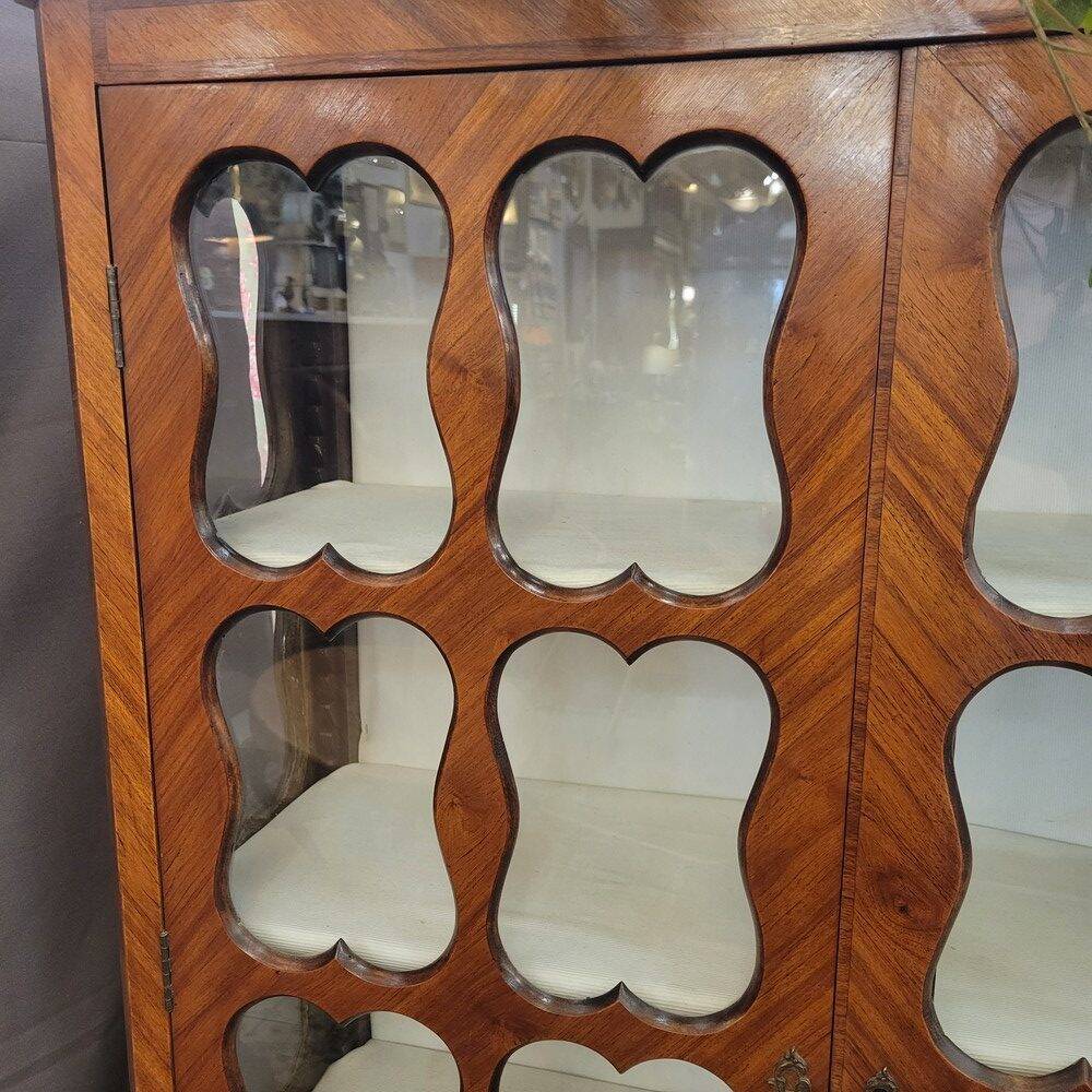 Vitrine Louis XV Marquetée