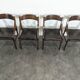 Set of 4 chairs model 110 by Ico Parisi