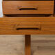 Mid-Century Teak Freestanding Desk by Torben Valeur & Henning Jensen for Dyrlund, Denmark, 1960s
