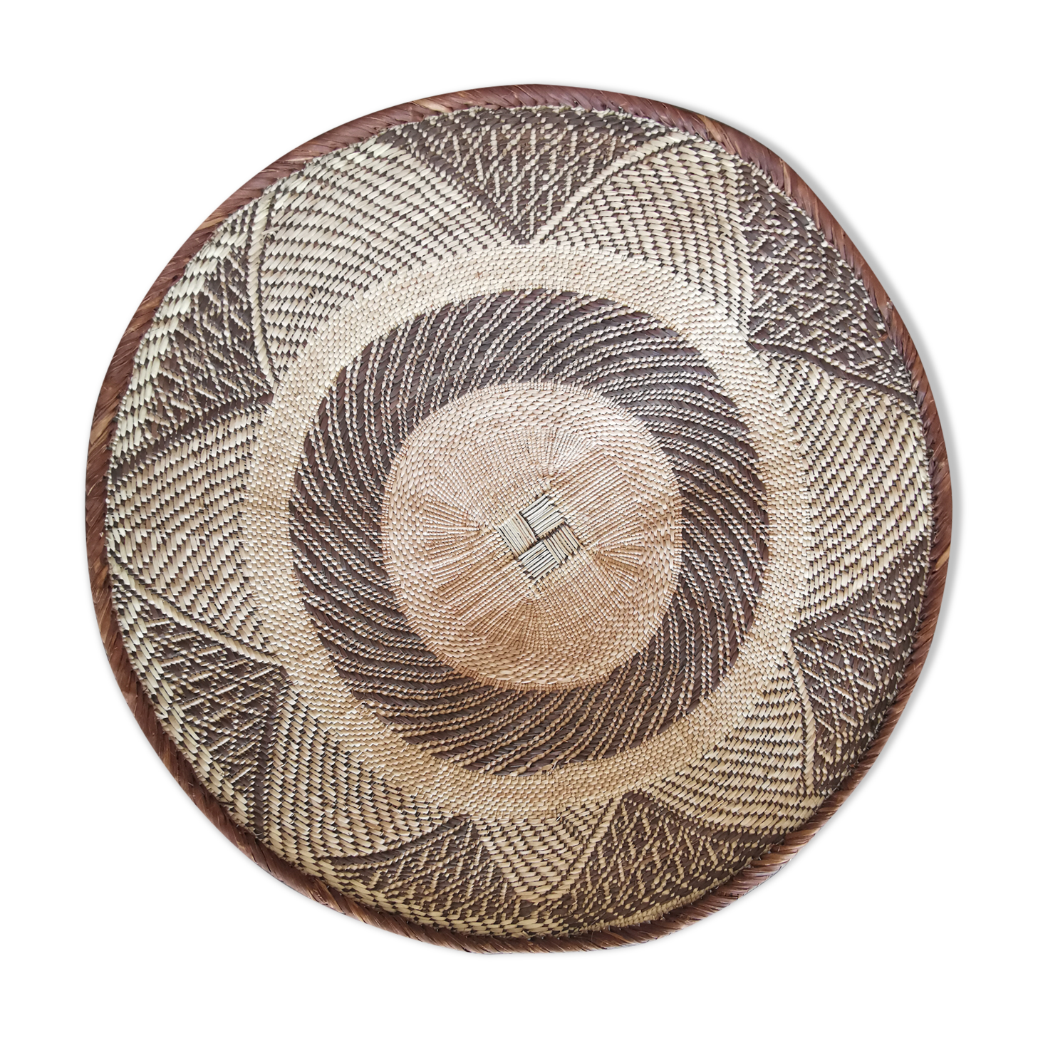 Basket vintage decoration wall 70 cm