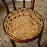 Pair of 20th century Fischel bistro chairs