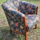 Satin Fabric Basket Chair
