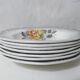 Digoin sarreguemines 7 deep plates odile