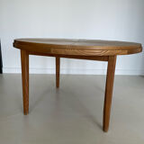 Handcrafted vintage round dining table