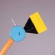1980s Tree tops floor lamp by Ettore Sottsass for Memphis Milano Italy