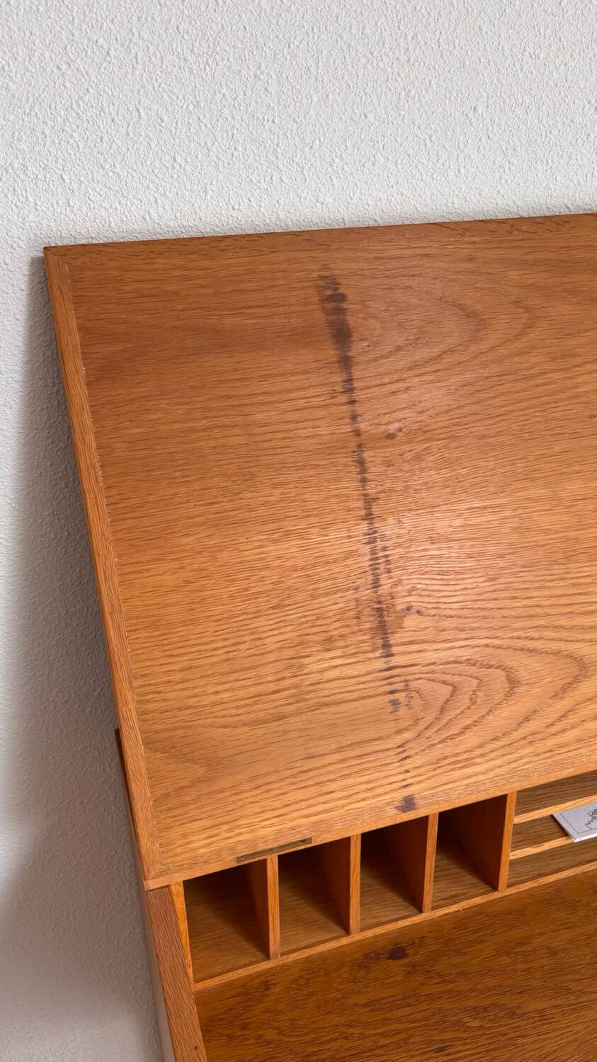 Vintage lectern desk oak