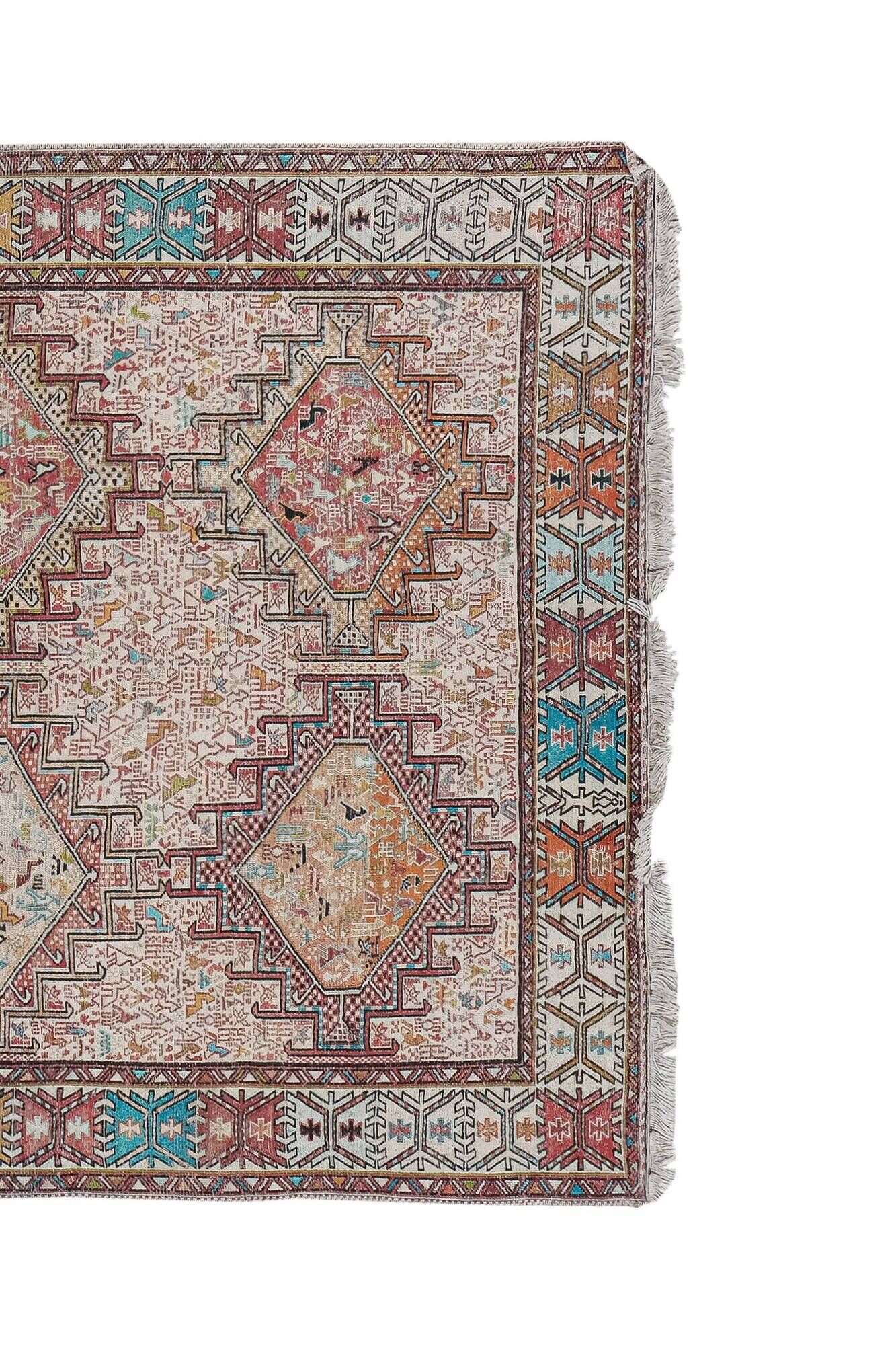 Tapis turc vintage fait main