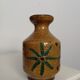 Ceramic vase, mustard