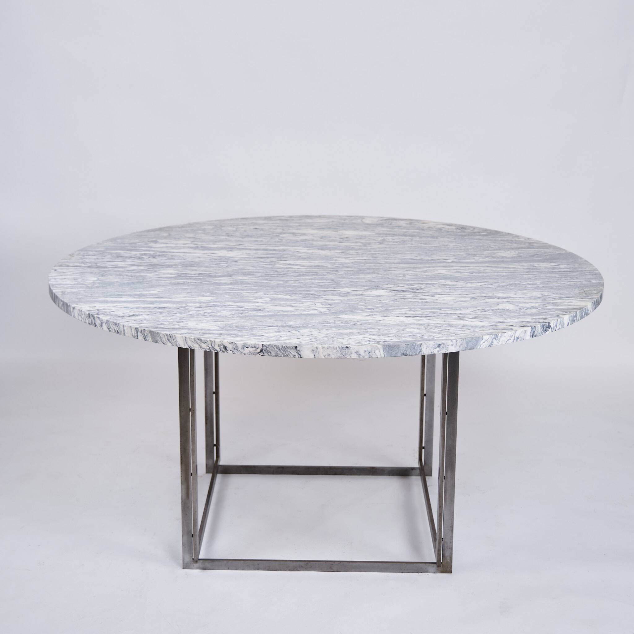 Rare PK 54 dining table - Model PK 54 - Cipollini marble top - Poul Kjærholm - E. Kold Christensen - 1960s