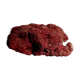 Massive coral Tubipora Musica color red, old