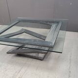 Fleur de Fer coffee table by Maurice Barilone, 1980s