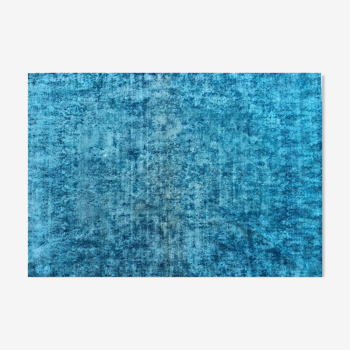 Tapis vintage bleu 182 x 261 cm