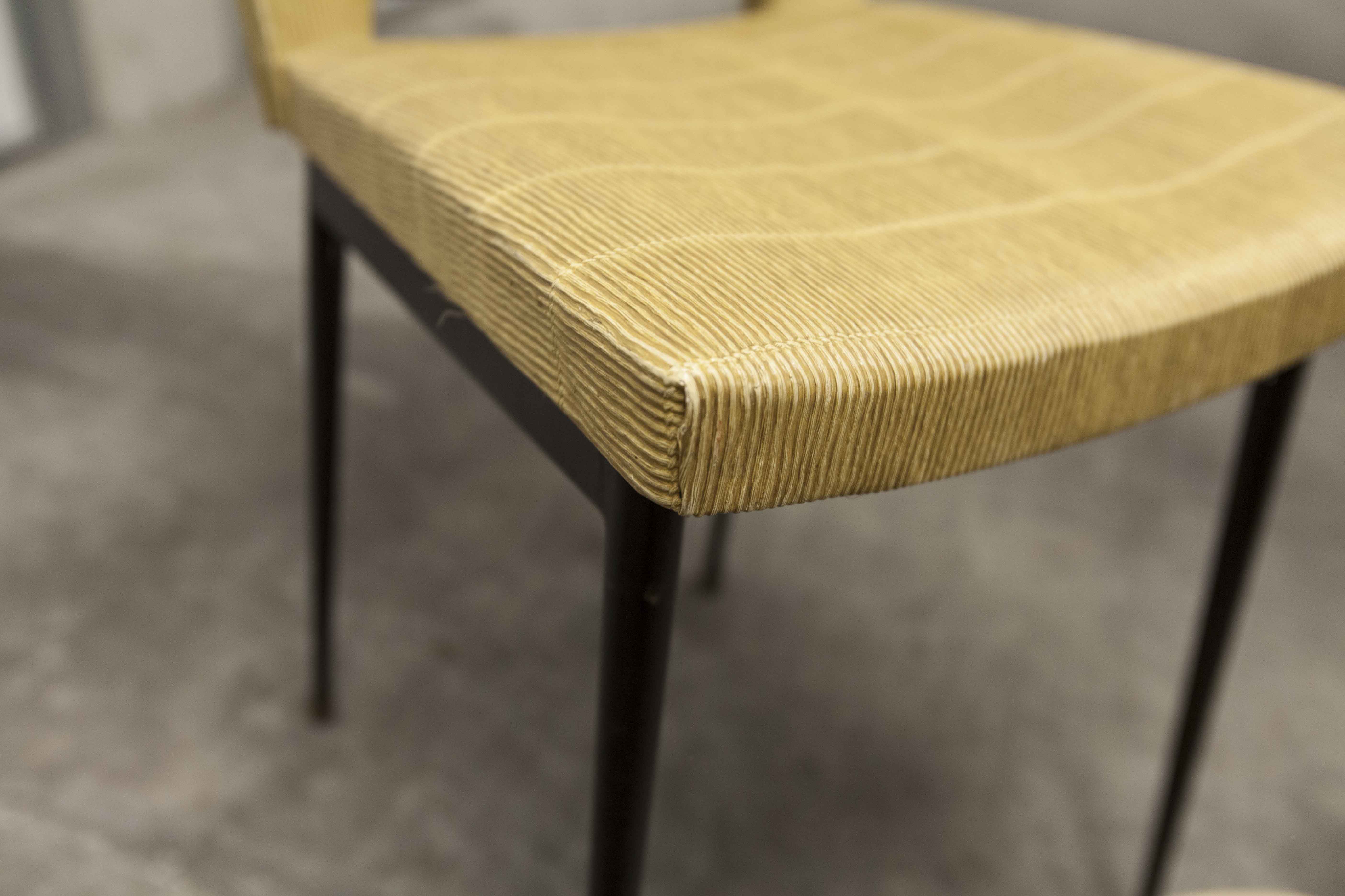 Pair of chairs Colette Gueden 1950