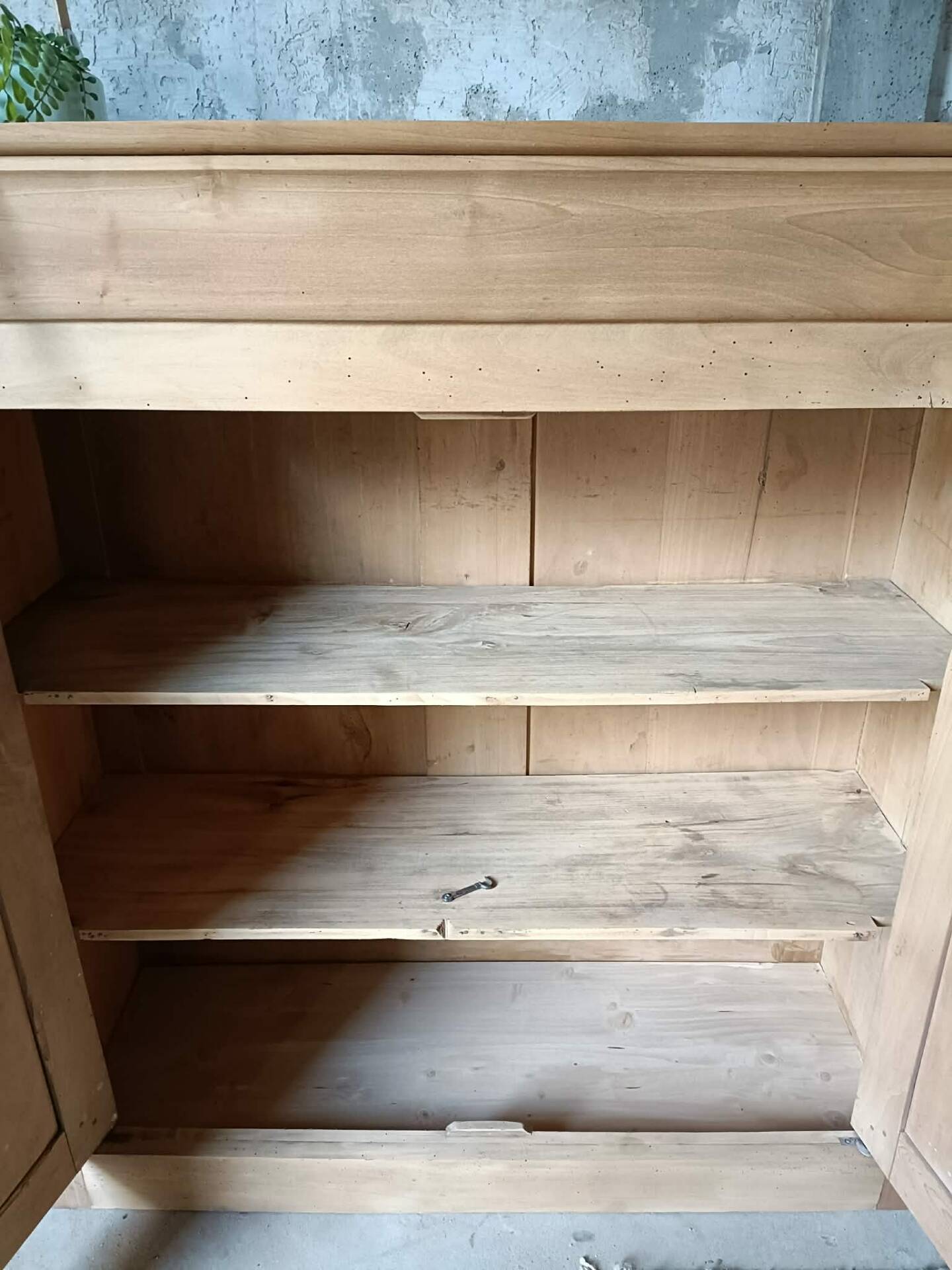 Wooden sideboard
