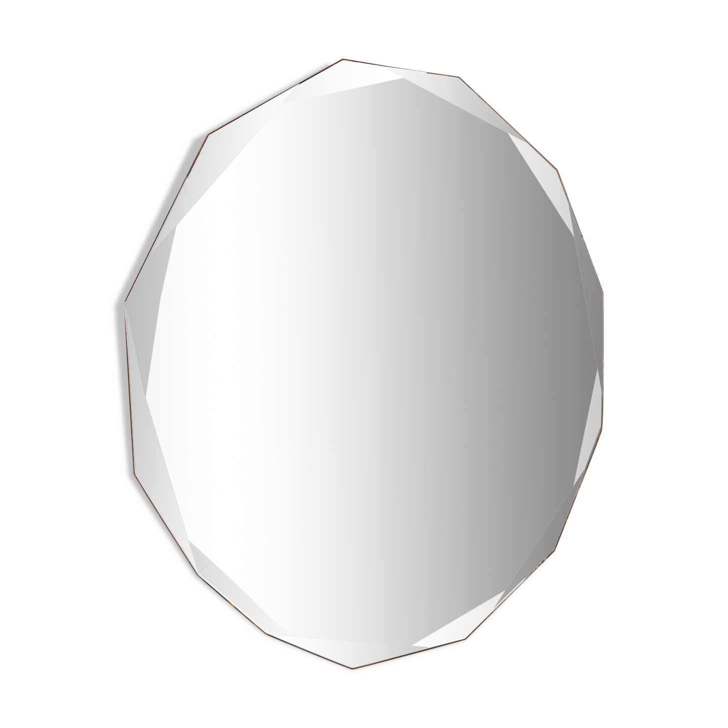 Starry bevelled mirror 37cm