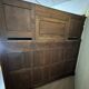 Renaissance-style notary cabinet in solid walnut – 19th century