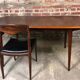 Scandinavian table with rosewood extensions from Rio vintage 1960