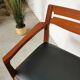Set de 4 chaises scandinaves vintage teck