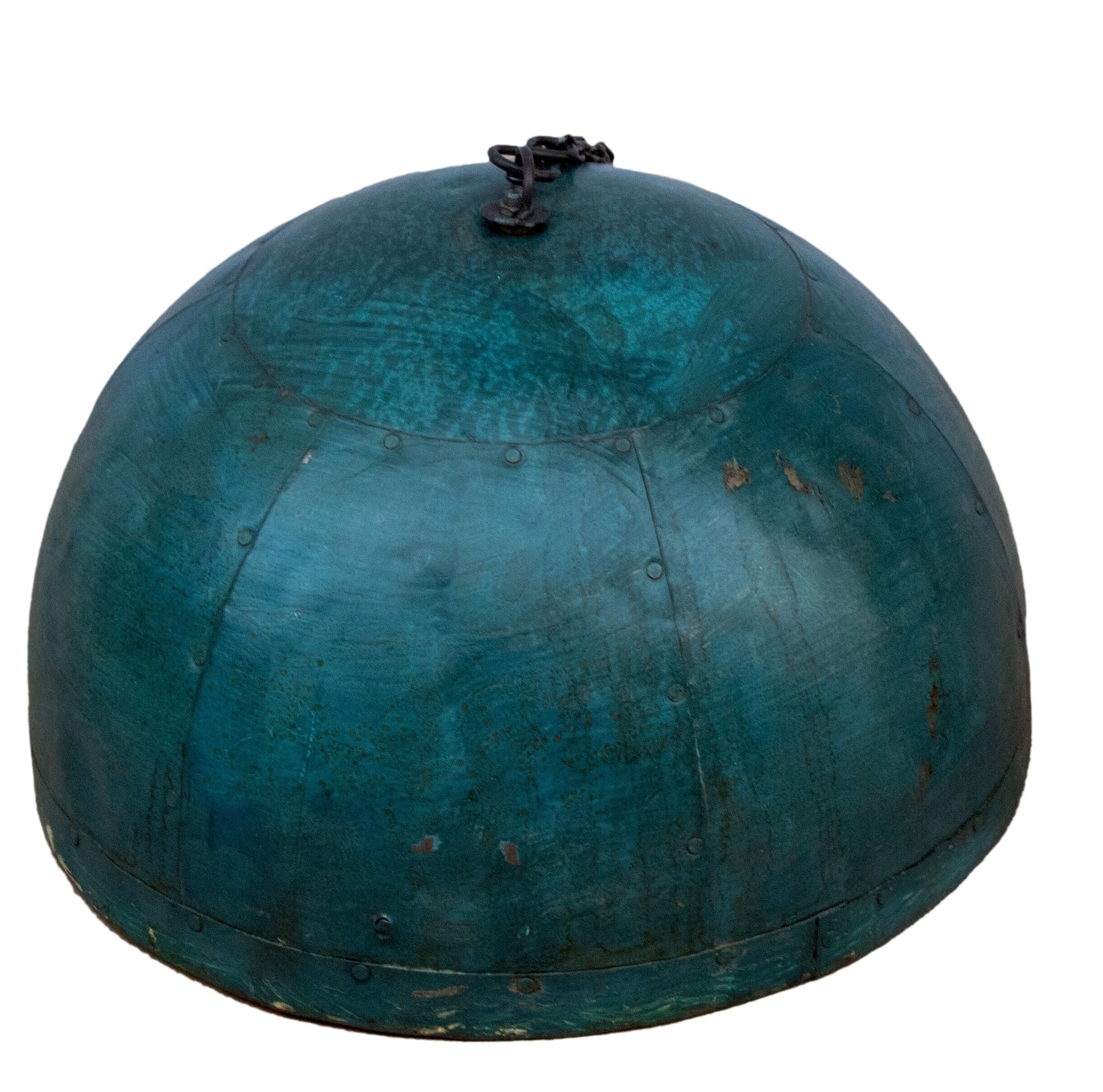 Suspension métal avec son coloris vert d'origine