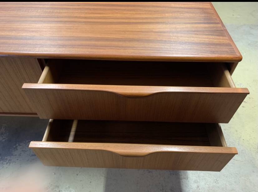 Vintage Scandinavian teak sideboard