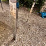 Smoked glass dining table