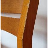 Pair of chairs the arcs Charlotte Perriand