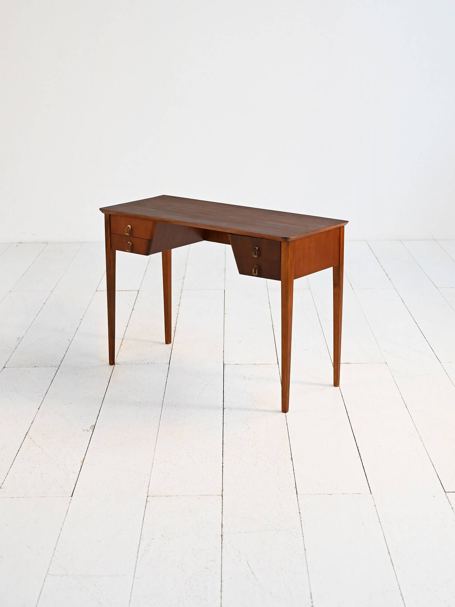 Mid-century mahogany desk, 1950s–60s
