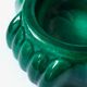 Green art déco ashtray