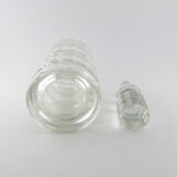 Art deco crystal bottle circa 1930