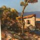 Marine seaside painting